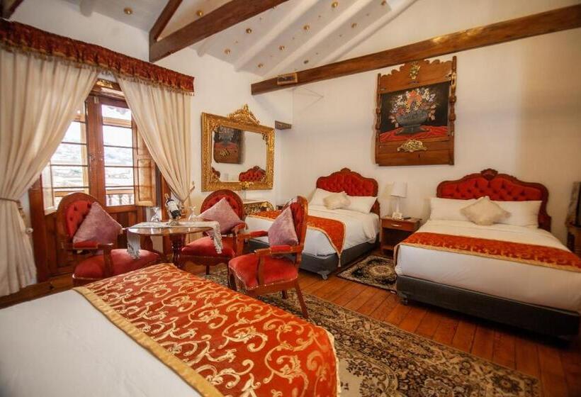 Quarto Triplo Deluxe, Casona Corrales Hotel Boutique