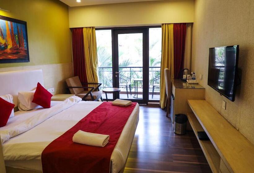 اتاق لوکس با بالکن, Rosetum Anjuna Goa