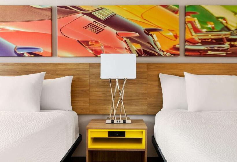 Standaardkamer met 2 Tweepersoonsbedden, Bo, A Days Inn By Wyndham Chattanooga Downtown