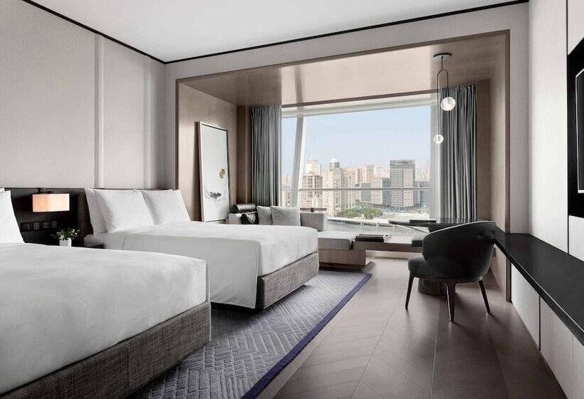 이그제큐티브 룸, Jw Marriott Marquis Hotel Shanghai Pudong