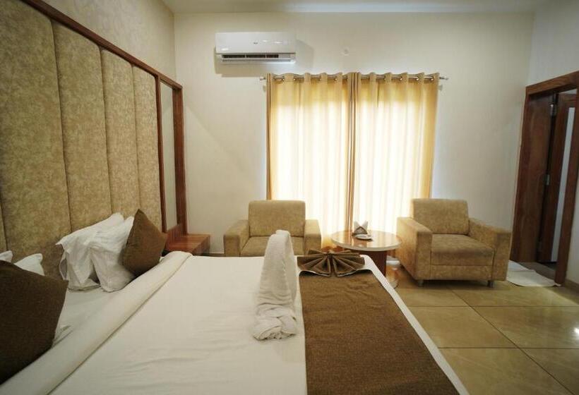 带大床的标准间, Amar Bagh Resort