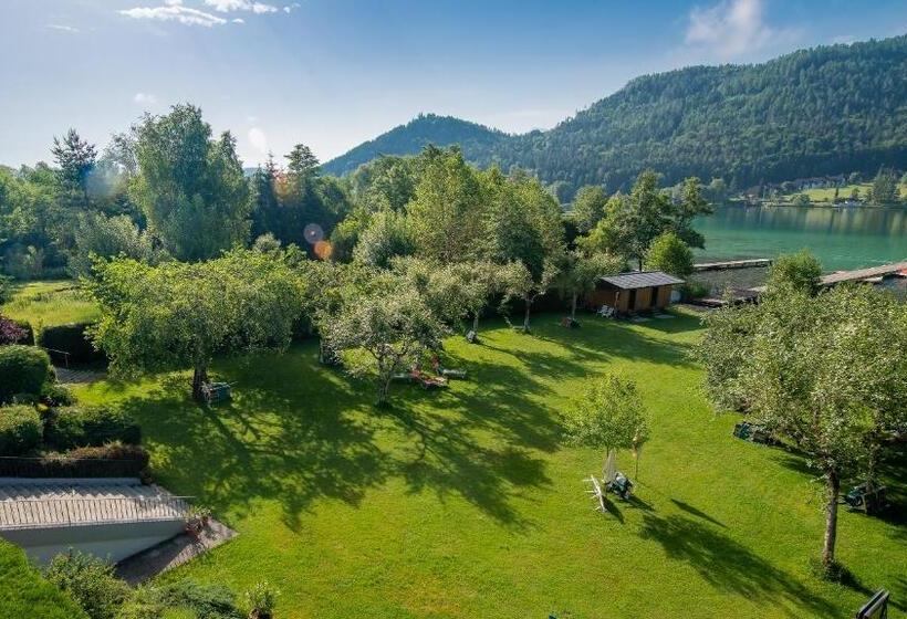 اتاق استاندارد با چشم‌انداز دریاچه, Aparthotel Klopeinersee