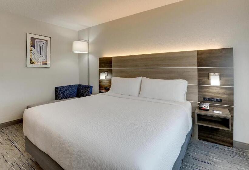身障者適用キングサイズベッドルーム, Holiday Inn Express Kenner   New Orleans Airport, An Ihg