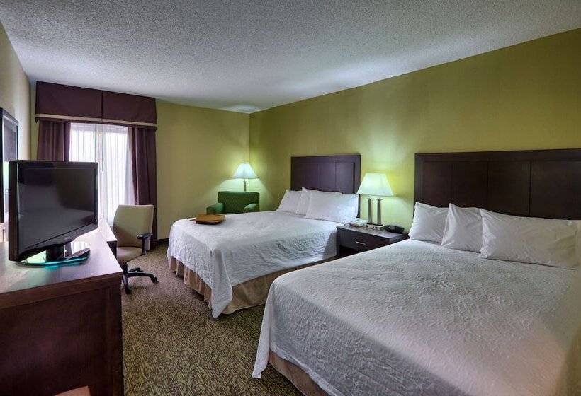 Номер Стандарт 2 Двуспальные Кровати, Hampton Inn Mebane