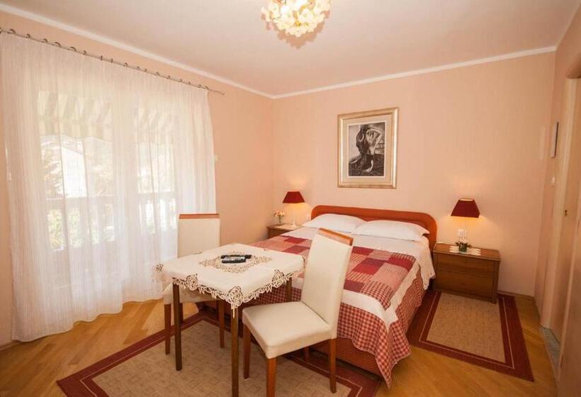اتاق استاندارد با بالکن, Villa Schober Baška
