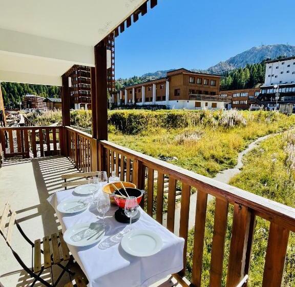 آپارتمان 1 خوابه با بالکن, Ho36 La Plagne