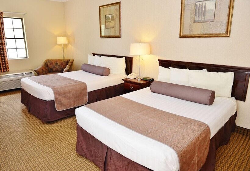 ２ダブルベッドのスタンダードルーム, Americas Best Value Inn Tunica Resort