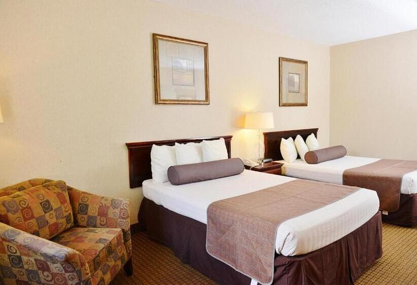 ２ダブルベッドのスタンダードルーム, Americas Best Value Inn Tunica Resort