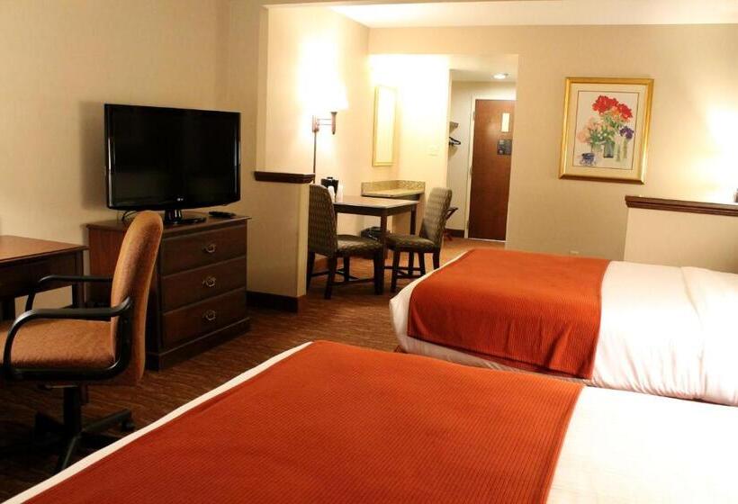 اتاق استاندارد با 2 تخت دوبل, Auburn Place Hotel & Suites Paducah