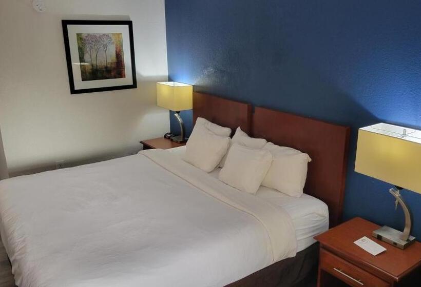 キングサイズベッドのスタンダードルーム, Comfort Inn Alpharettaatlanta North