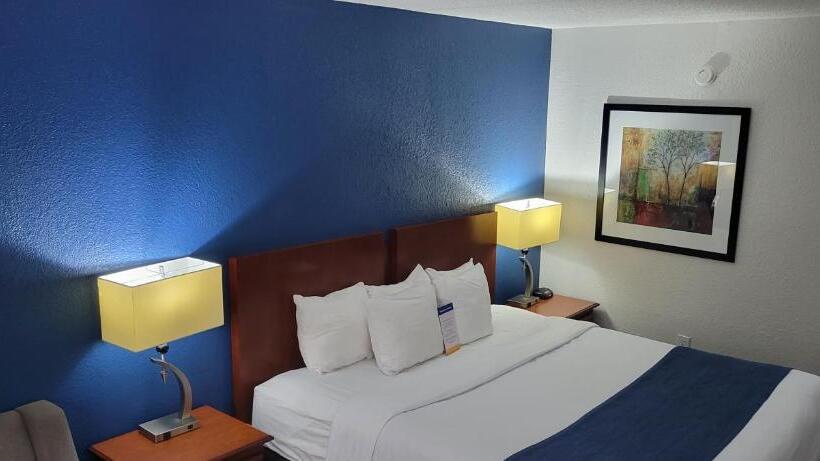 キングサイズベッドのスタンダードルーム, Comfort Inn Alpharettaatlanta North
