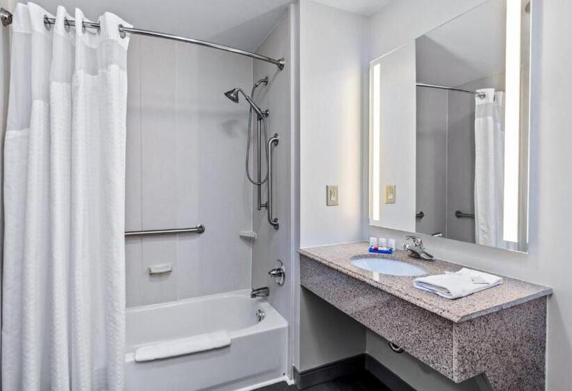 Номер Стандарт Кровать Кинг Адаптированный для Инвалидов, Holiday Inn Express New Albany, An Ihg