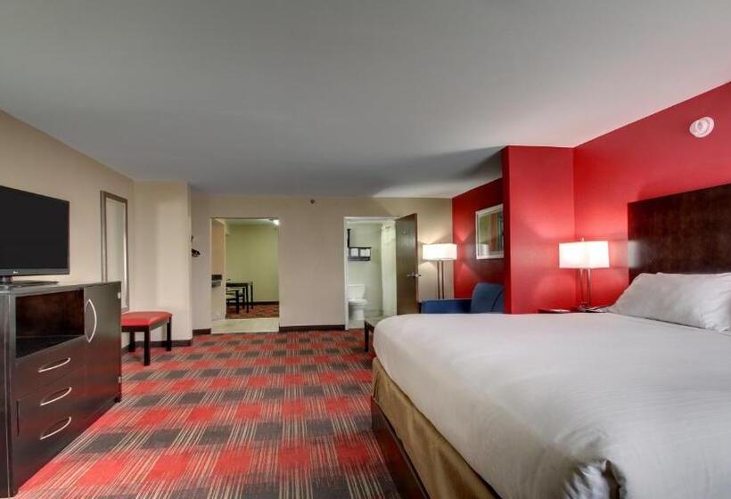 스위트 킹사이즈 침대, Holiday Inn Express & Suites Jackson Downtown   Coliseum, An Ihg