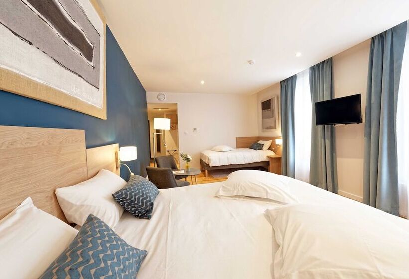 اتاق استاندارد سه نفره, Contact Hôtel De La Gare Et Son Restaurant Côte à Côte