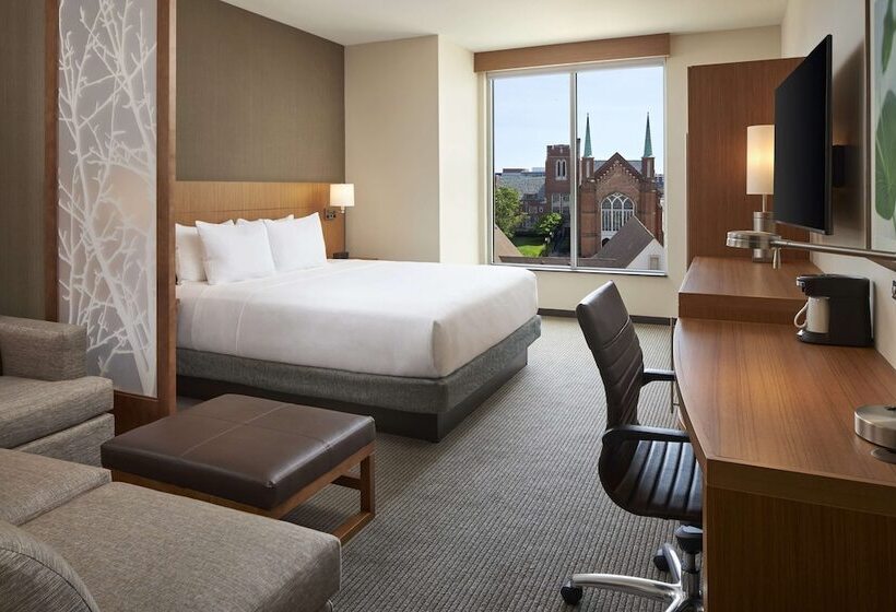 חדר סטנדרט מיטה זוגית, Hyatt Place Evansville