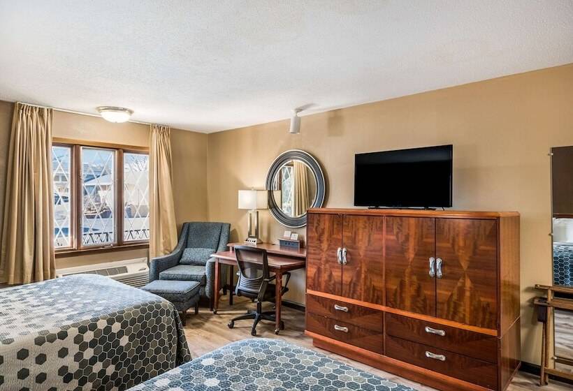 Номер Стандарт 2 Двуспальные Кровати, Econo Lodge