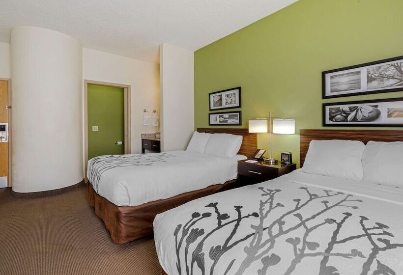 스탠다드 룸 더블 침대 2개, Sleep Inn Henderson Evansville South