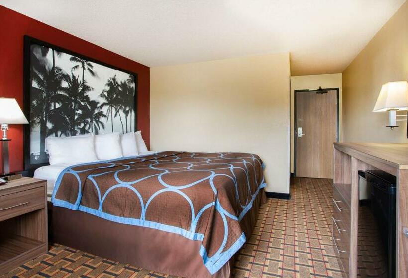 Стандартный Номер Кровать Кинг, Super 8 By Wyndham Chester/richmond Area