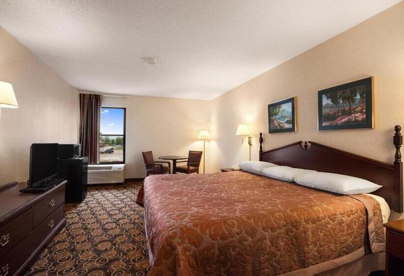 اتاق استاندارد با تخت بزرگ, Super 8 By Wyndham Evansville North