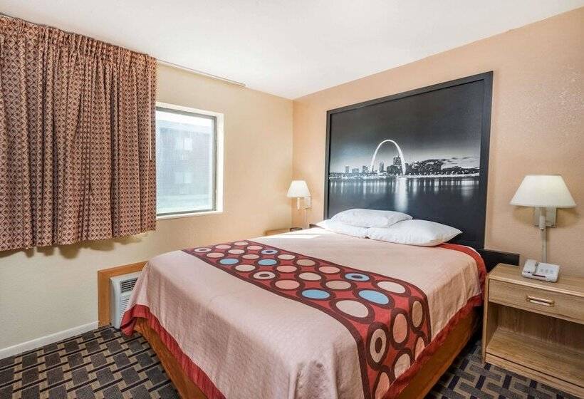 Quarto Estandar 2 Camas Casal, Super 8 By Wyndham Lebanon