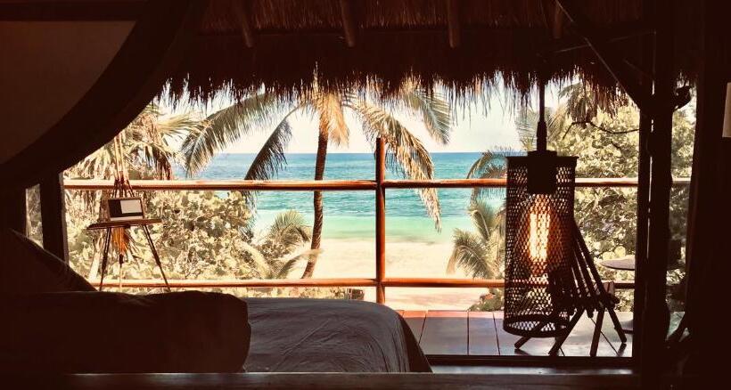 Pokój Standard Łóżko King Size, Libelula Tulum Beachfront