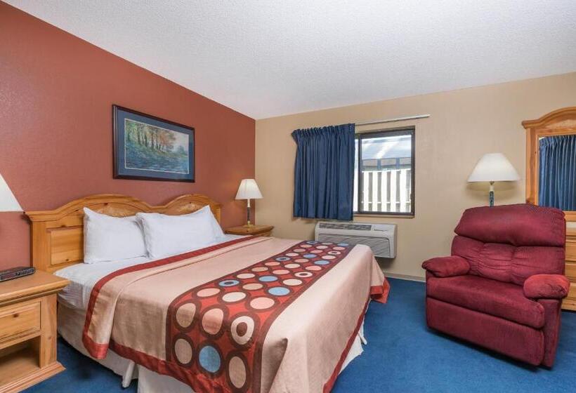 חדר דלוקס עם מיטת קינג, Super 8 By Wyndham Baxter/brainerd Area