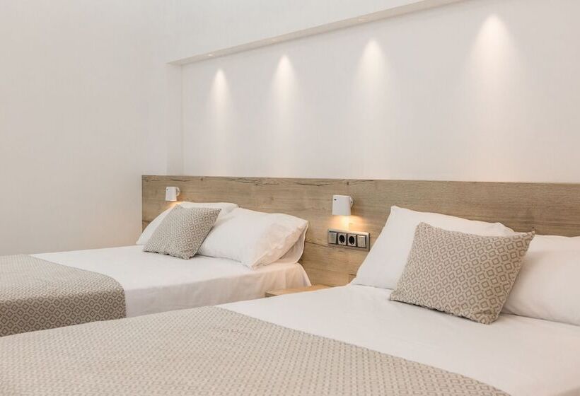 اتاق اساندارد با چشم‌انداز جانبی به دریا, Rvhotels Nieves Mar