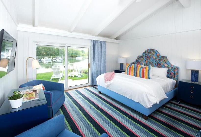 带大床的豪华间, Yachtsman Lodge & Marina