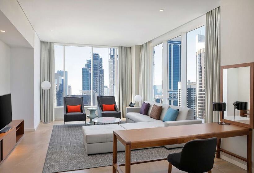 3 Bedroom Suite, Aleph Doha Residences, Curio Collection By Hilton