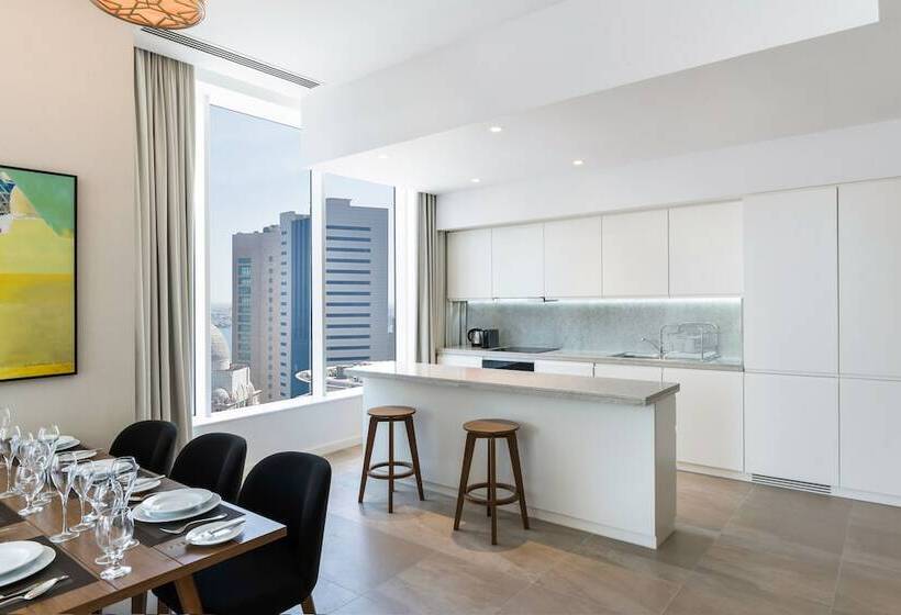 سوئیت 2 خوابه, Aleph Doha Residences, Curio Collection By Hilton