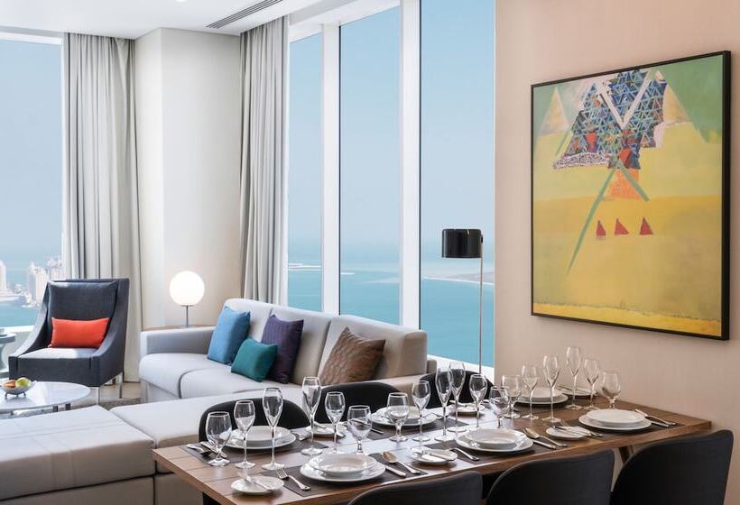 سوئیت 2 خوابه, Aleph Doha Residences, Curio Collection By Hilton