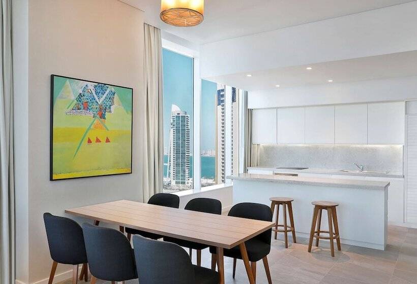 سوئیت 2 خوابه, Aleph Doha Residences, Curio Collection By Hilton