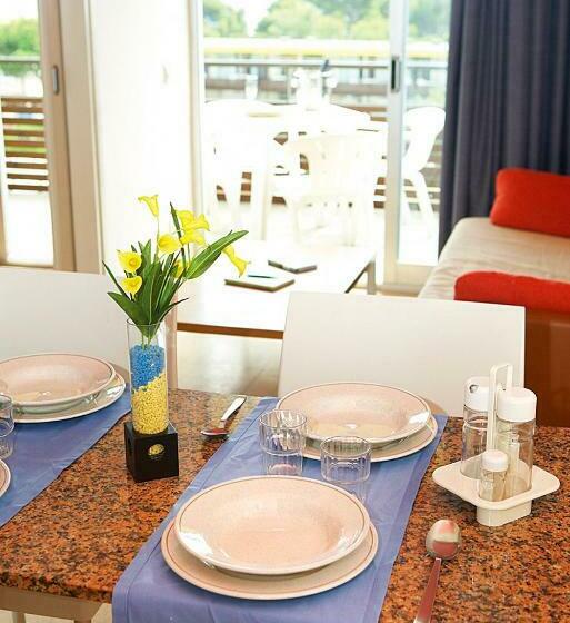 Huoneisto 1 Makuuhuone Merinäkymä, Aparthotel Comtat Sant Jordi