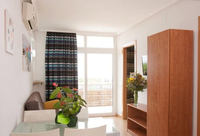 Huoneisto 1 Makuuhuone Merinäkymä, Aparthotel Comtat Sant Jordi