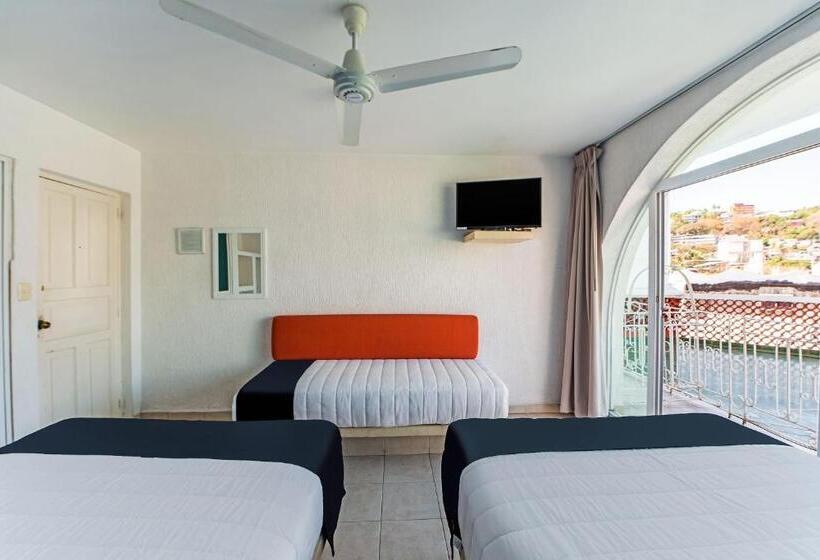 스탠다드 5인객실, Capital O Hotel El Mejicano, Acapulco