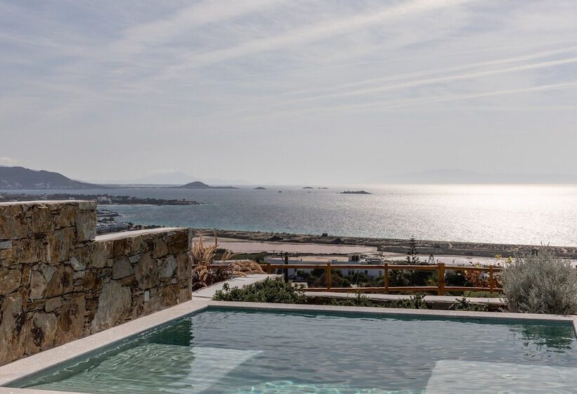 Люкс Вид на Море с Гидромассажем, Mythology Naxos Villas & Suites