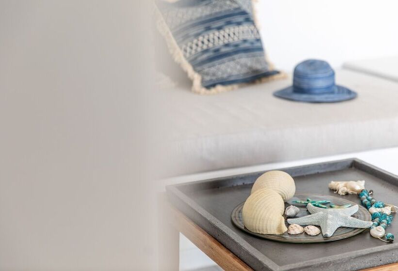 Люкс Вид на Море с Гидромассажем, Mythology Naxos Villas & Suites
