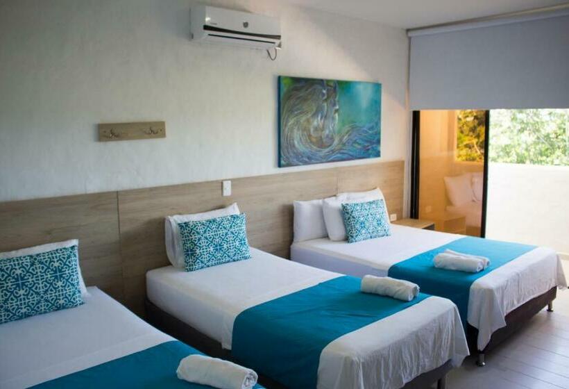 اتاق استاندارد چهار تخته, Aldea Plaza