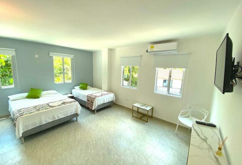 اتاق استاندارد سه نفره, Biohotel Rio Claro