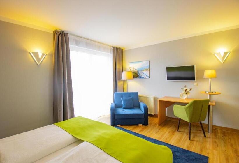 Номер Deluxe с Балконом, Inselhotel Kleiner Bodden