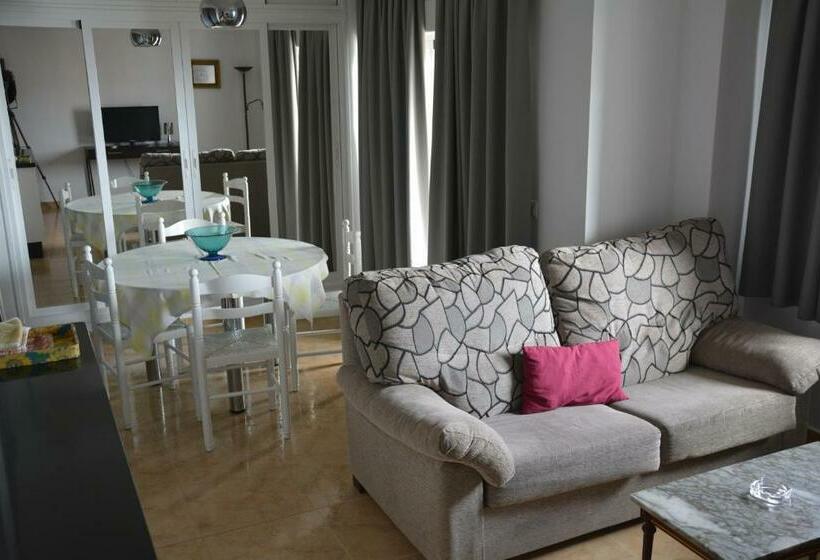 Апартаменты 1 Спальня Боковой Вид на Море, Apartamentos Mediterraneo