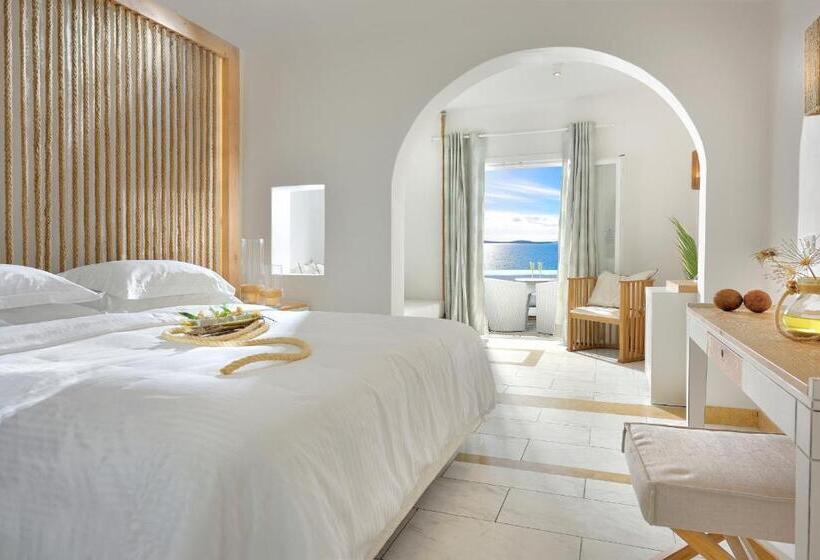 اتاق استاندارد با چشم‌انداز دریا, Saint John Hotel Villas & Spa