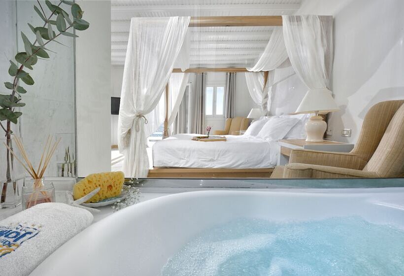 سوییت جونیور با چشم‌انداز دریا, Saint John Hotel Villas & Spa