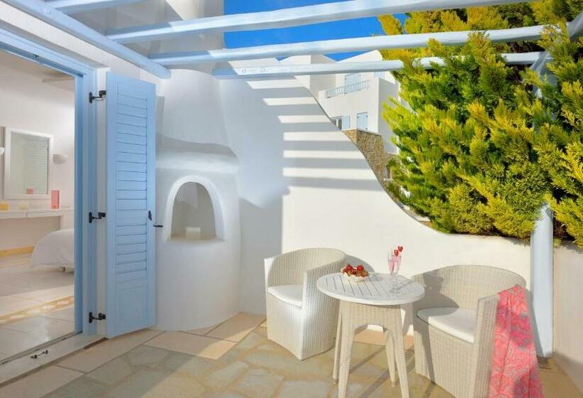 اتاق استاندارد با چشم‌انداز باغ, Saint John Hotel Villas & Spa