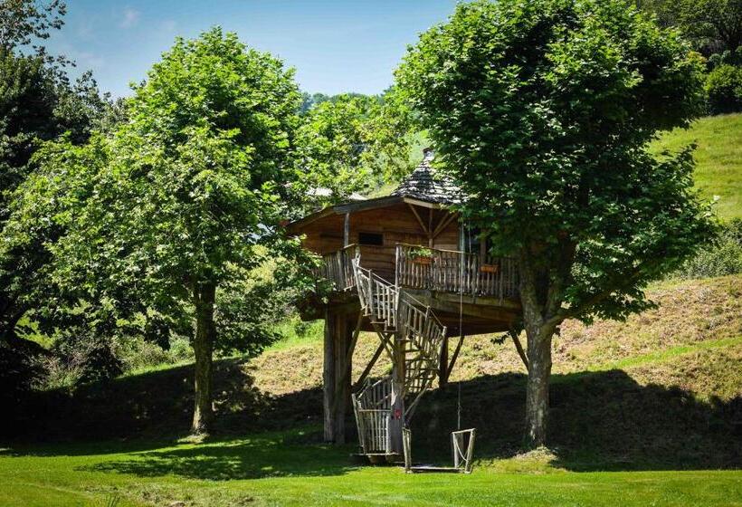 Шале 1 Спальня, Logis Hôtel Andreinia & Cabanes