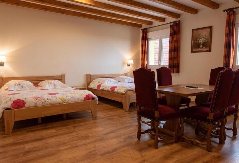 Семейный Номер Вид на Сад, Relais Du Klevener