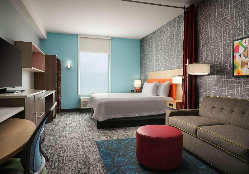 Люкс Кровать Кинг, Home2 Suites By Hilton Utica, Ny