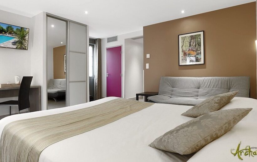 Номер Deluxe, Logis Hotel Archambeau