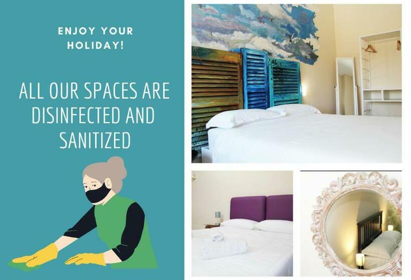 اتاق استاندارد با سرویس بهداشتی مشترک, Urban Pop Hostel & Bnb