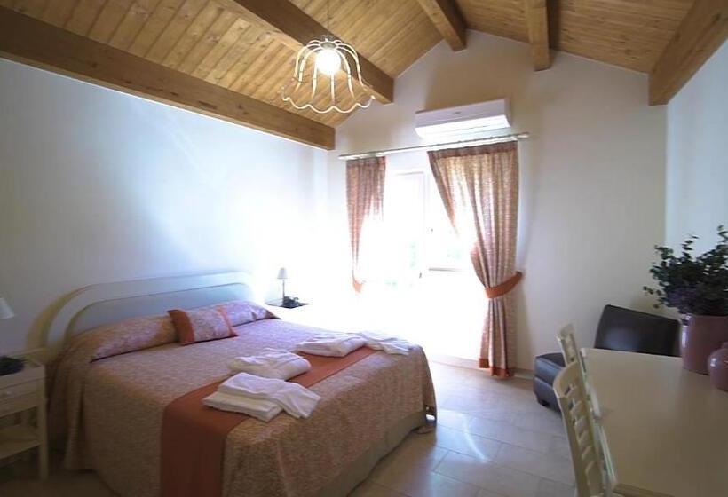 디럭스 스위트 킹 침대, Il Filaro Del Castello Di San Basilio